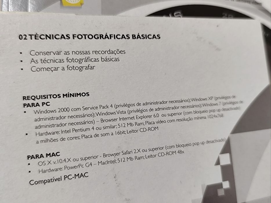 Curso de Fotografia em CD Rom (32 CDs) com Revista
