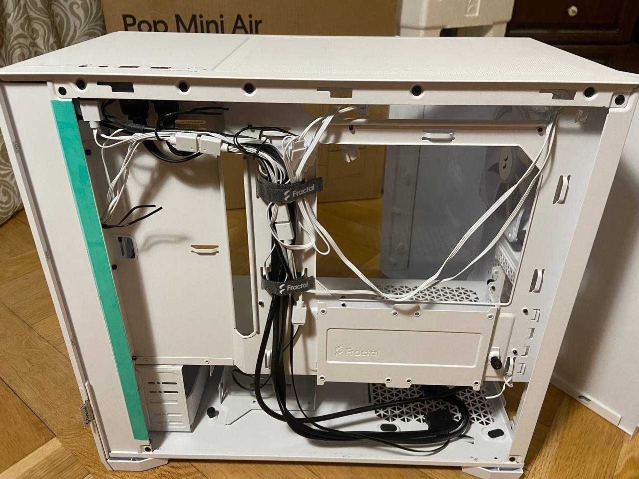 Fractal Design Pop Mini Air RGB White TG Clear