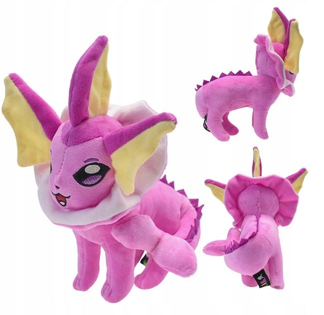 SHINY VAPOREON Pokemon Maskotka Pluszak SUPER JAKOŚĆ Nowy