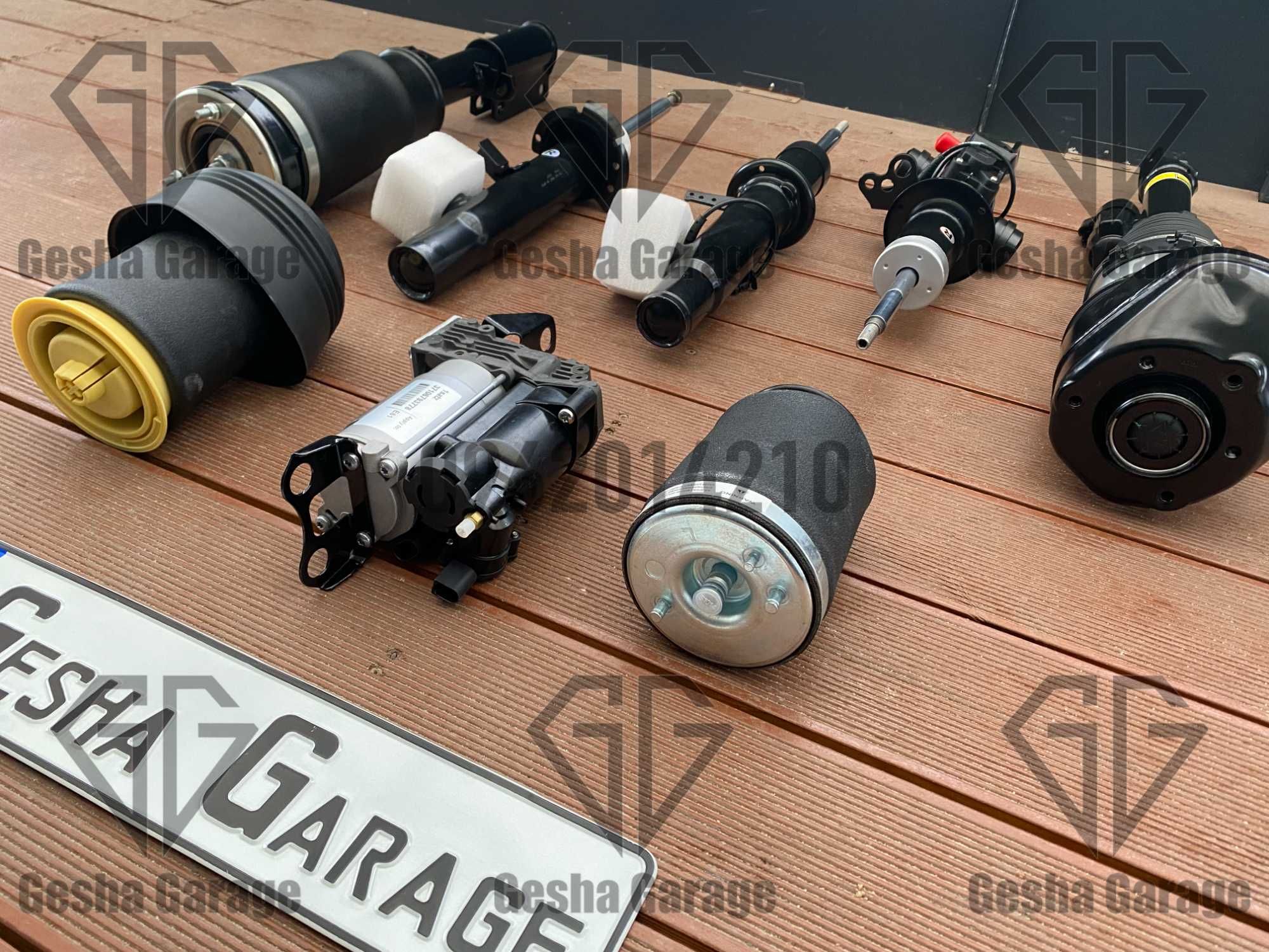 Пневмостойка перед зад лівий правий BMW БМВ F15F16G11G12E39E53E61E70