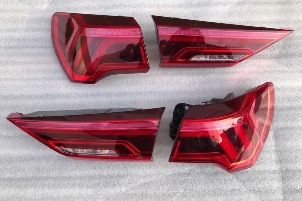 стоп стопы задние фонари AUDI Q3 F3 2019+ Matrix Europe full ed желтые