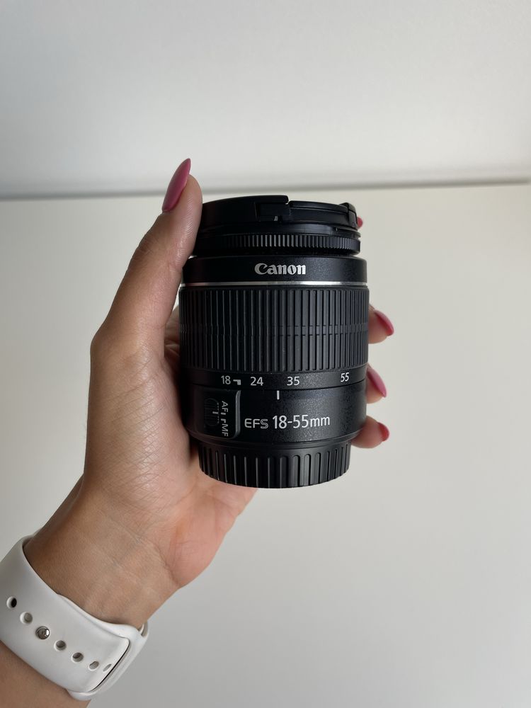 Canon EOS 1300d + lente canon EFS 18-55mm f/3.5-5.6 III