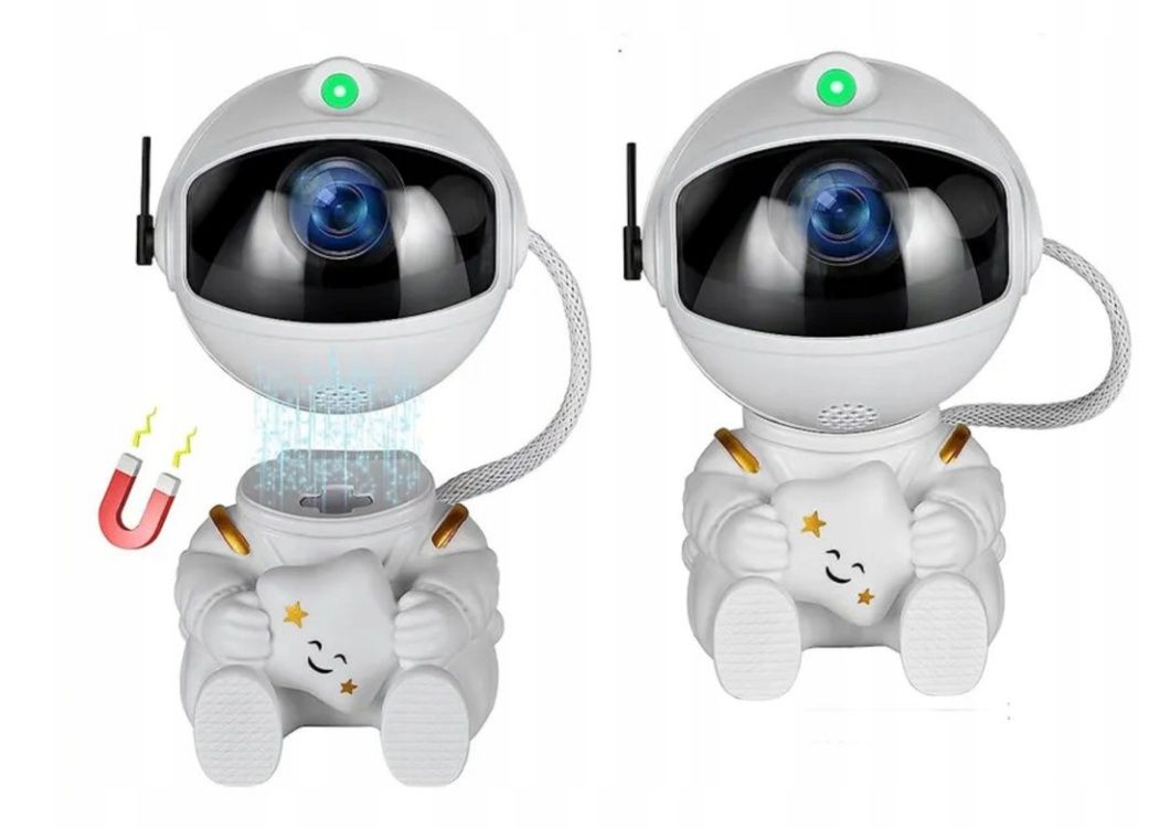 Projektor kosmonauta z pilotem