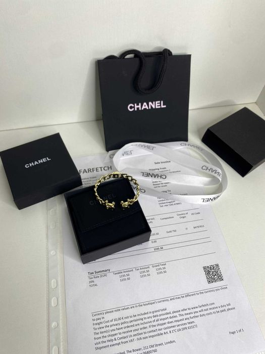 Браслет Шанель ОРИГІНАЛ! Браслет від CHANEL з документами