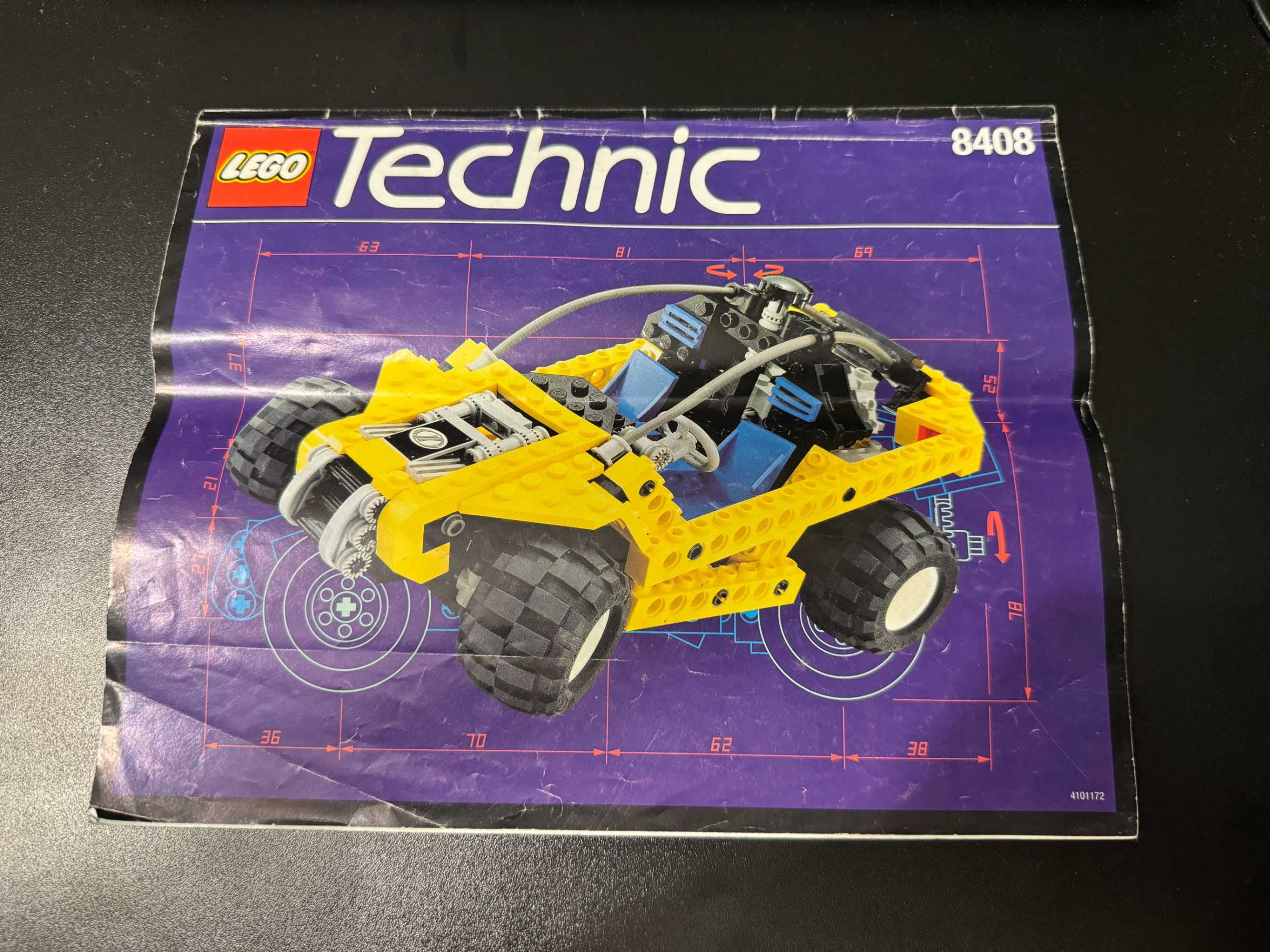 LEGO  8408 Desert Ranger 1996