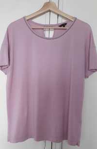 T-shirt com detalhe prateado Massimo Dutti