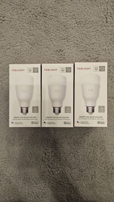 Żarówka inteligentna LED Yeelight 3 sztuki