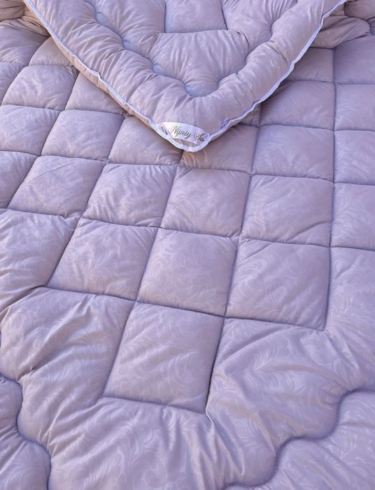 Тепла ковдра вовняна овчина євророзмір евроодело зимнее овечья шерсть