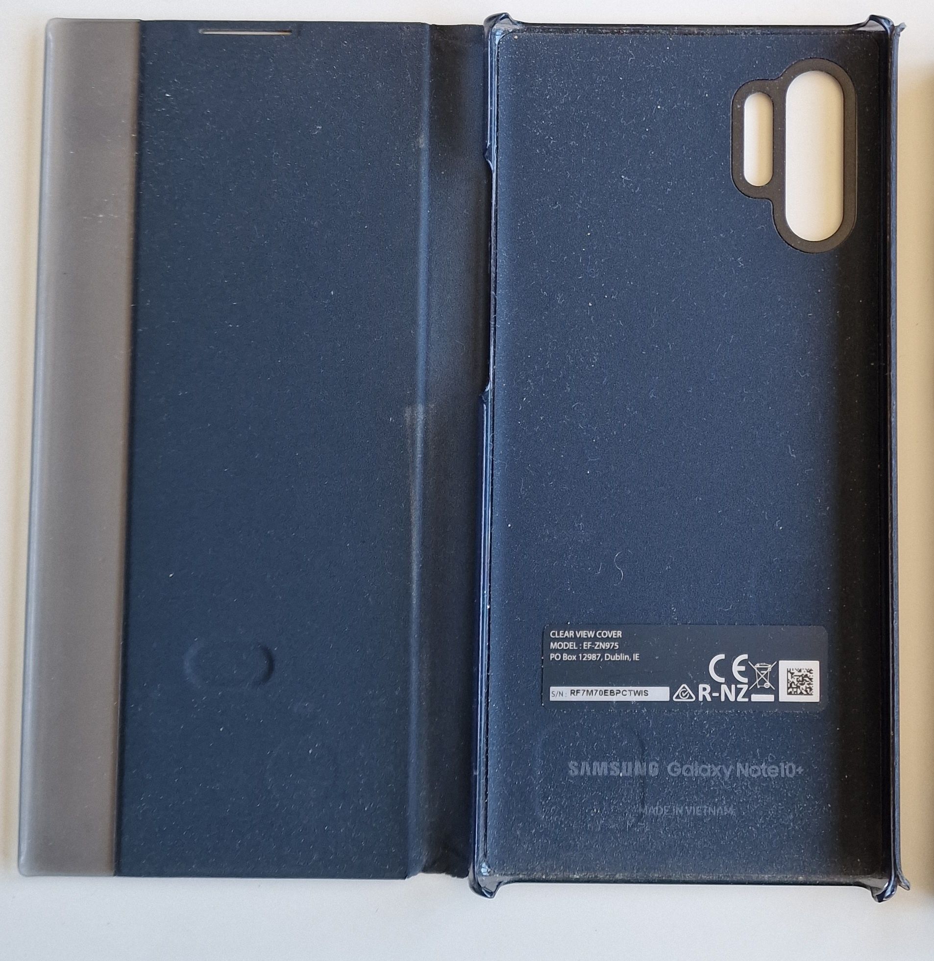 Samsung Galaxy Note 10+ plus - capa clearview original