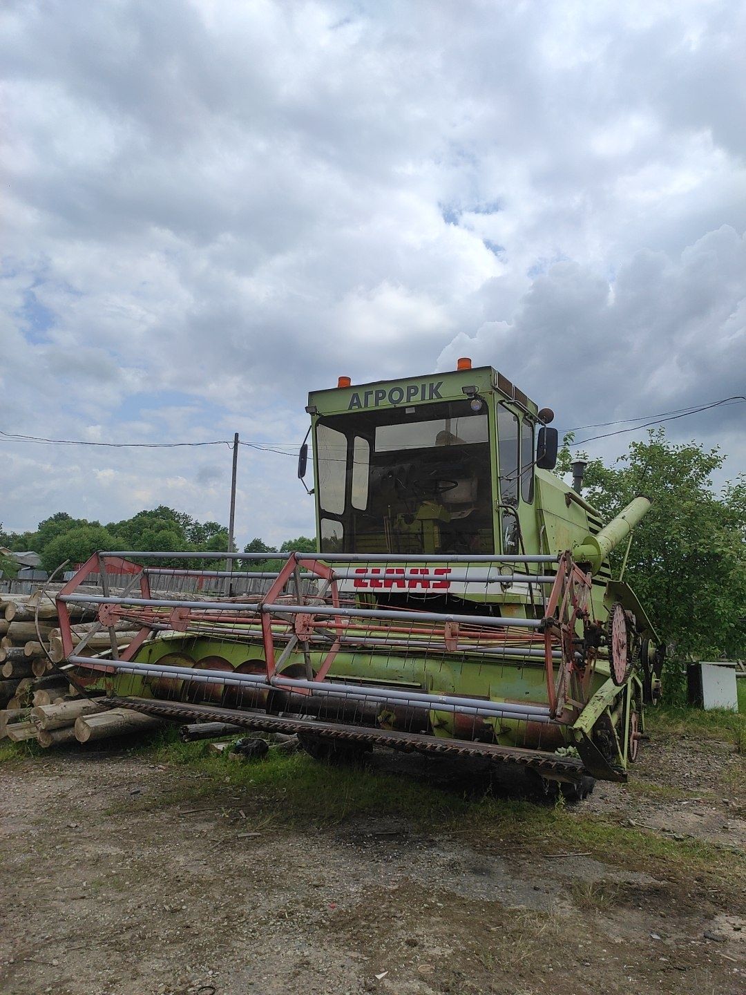 Комбайн Claas Mercator 75