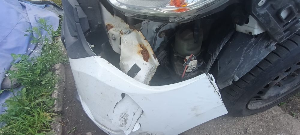 Dacia Dokker po szkodzie parkingowej