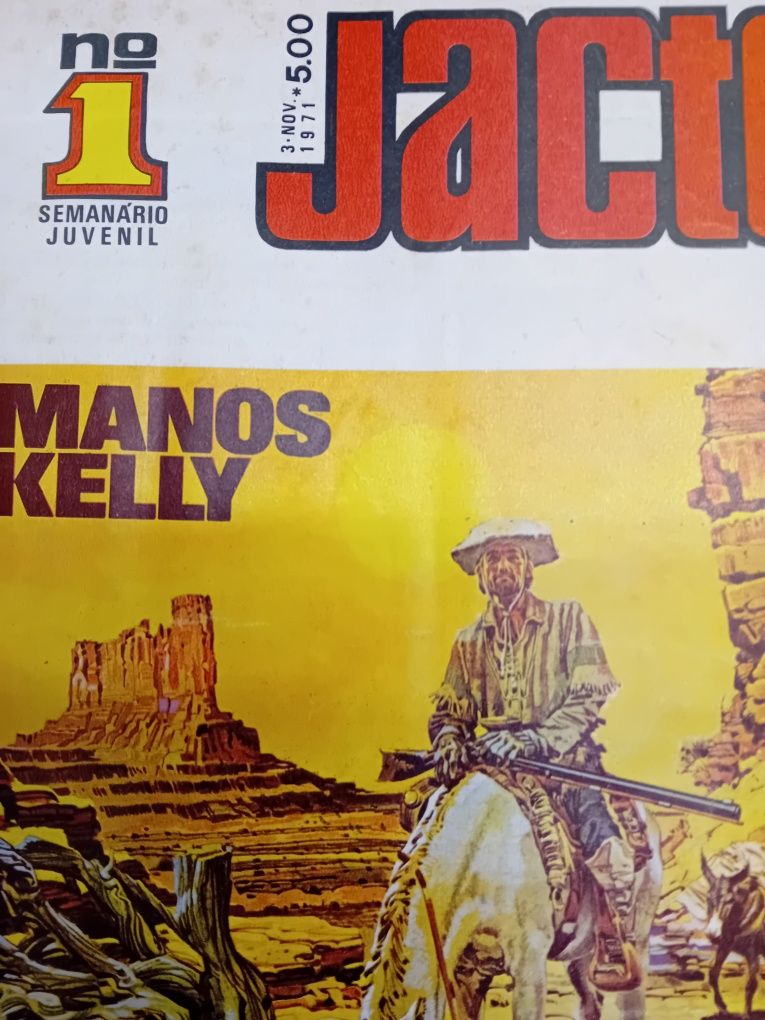 Banda Desenhada  Revistas Jacto 3 Volumes 1° Edição