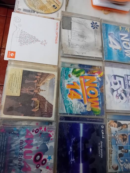Conjunto de 22 Cd's Diversos Originais