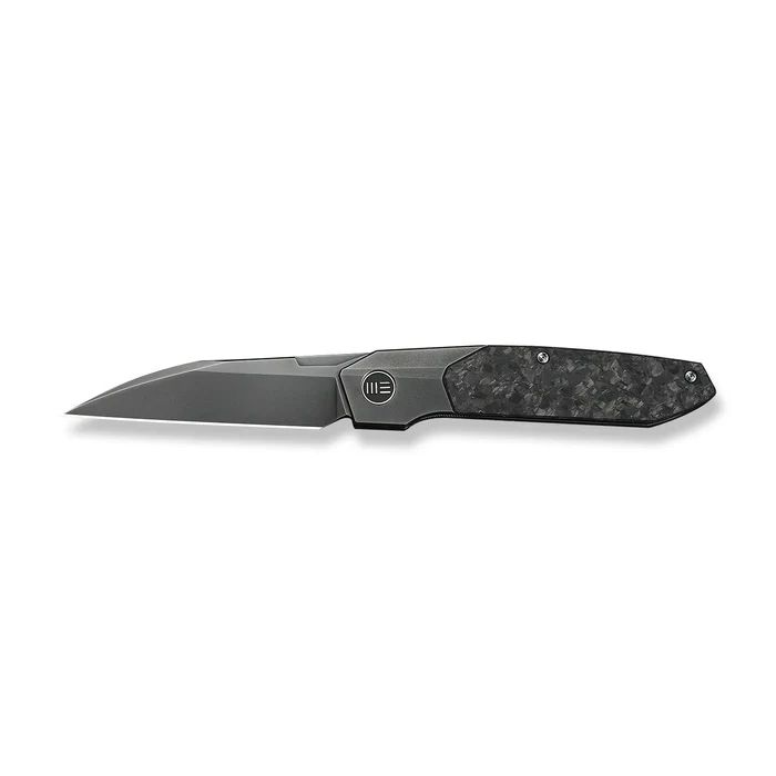 Nóż składany WeKnife Brr15 Gray Titanium/Shredded Carbon Fiber,