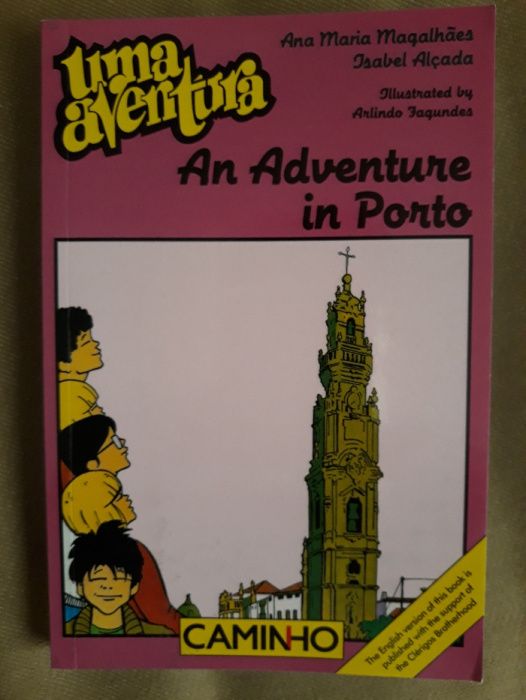 Livro caminho An Adventure in Porto