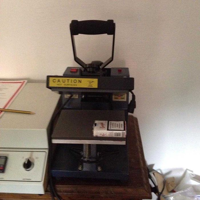 prensa manual + adaptador