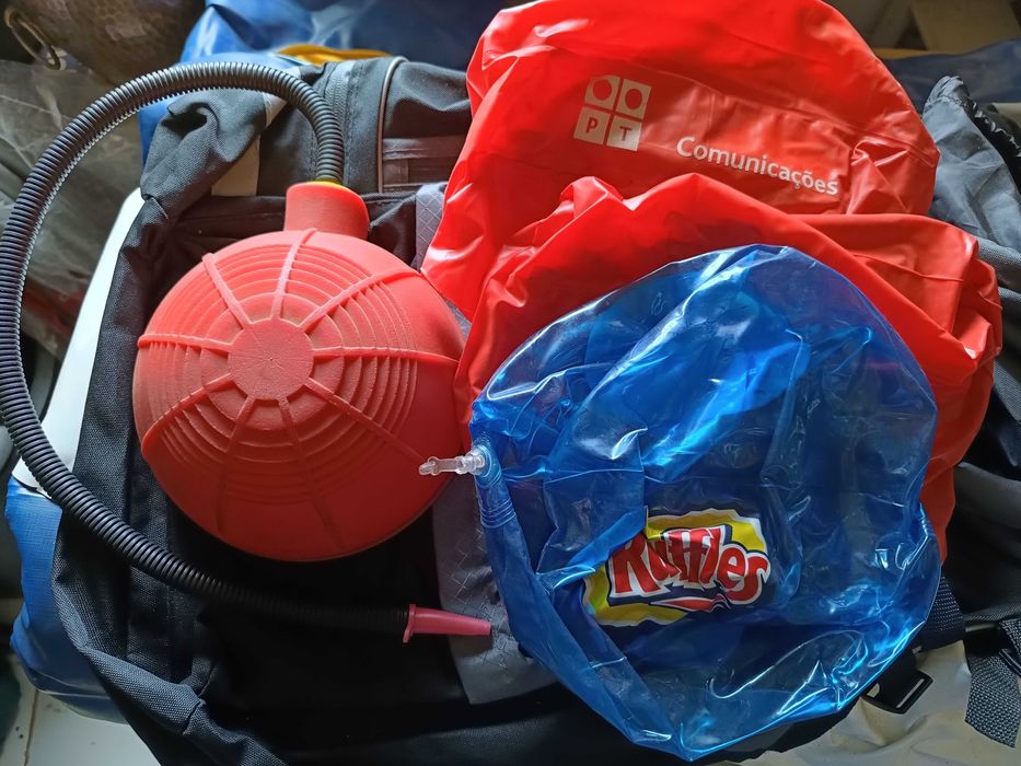 Conjunto de Praia: bola bomba e almofada