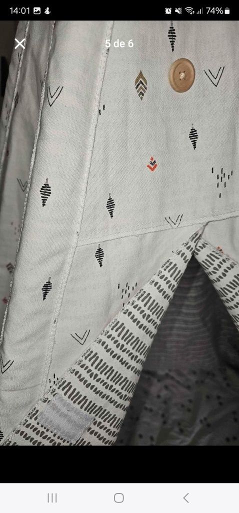 Tenda reversivel crianças