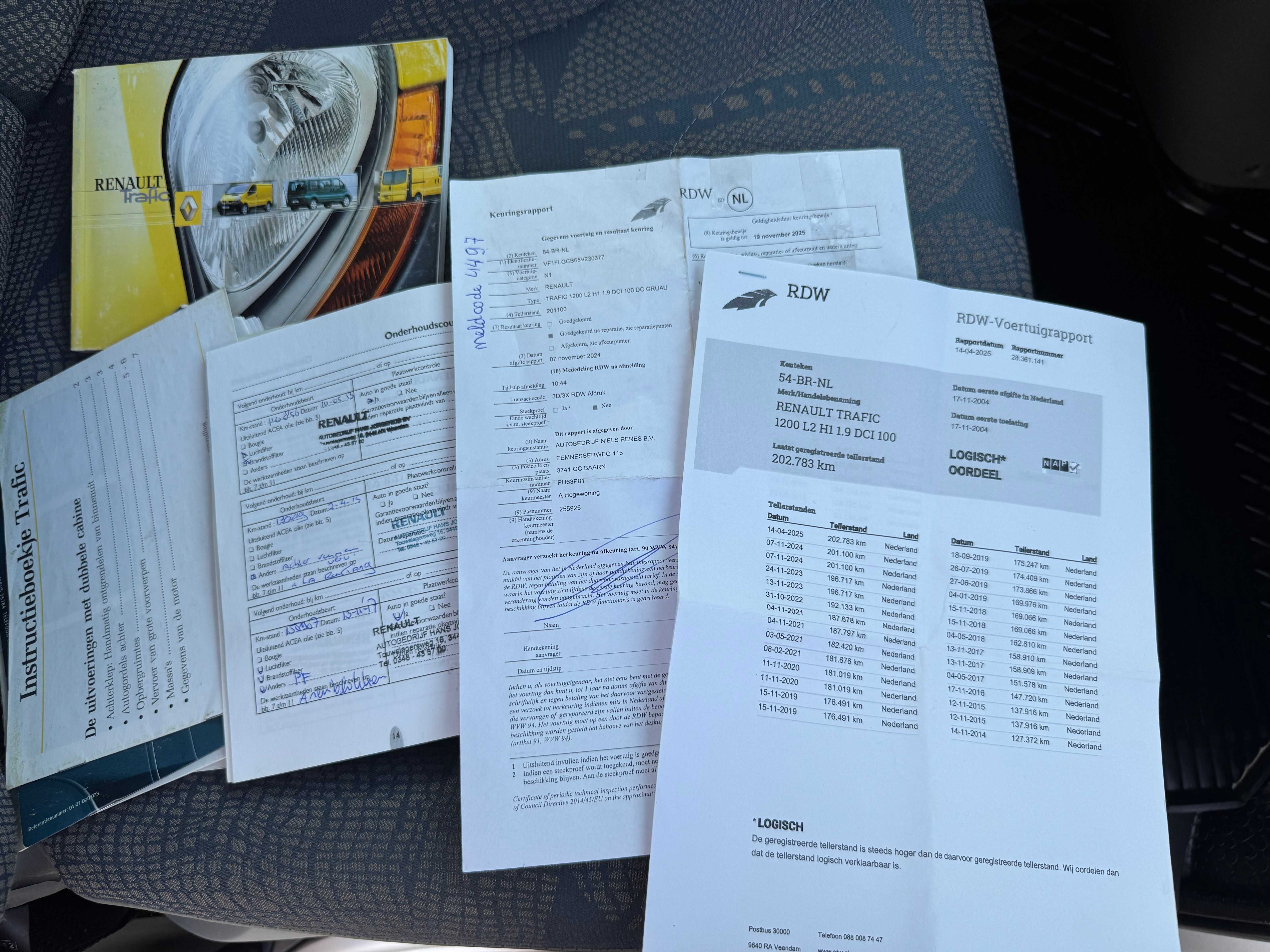 Renault TRAFIC*KLIMA*Brygadówka*TYLKO 202tys km*L2H1*prywatne auto