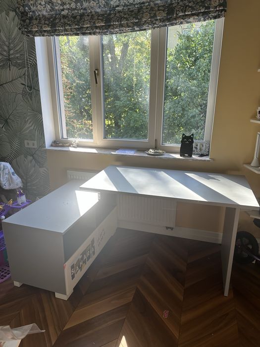 Дитячі меблі стіл Meblik Travel стіл+крісло+комод