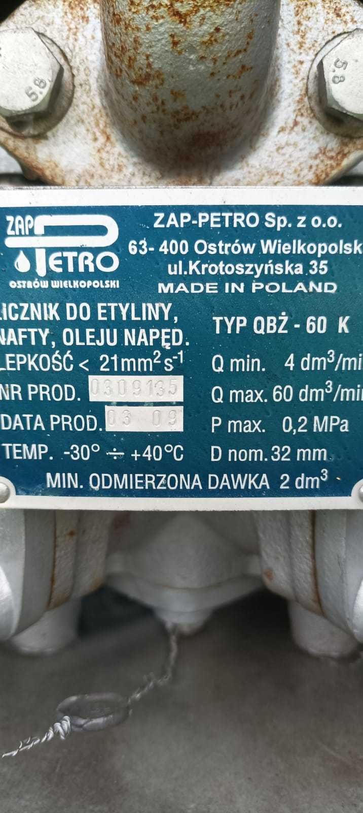 *Dystrybutor paliwa , odmierzacz paliw ciekłych  Zap Petro