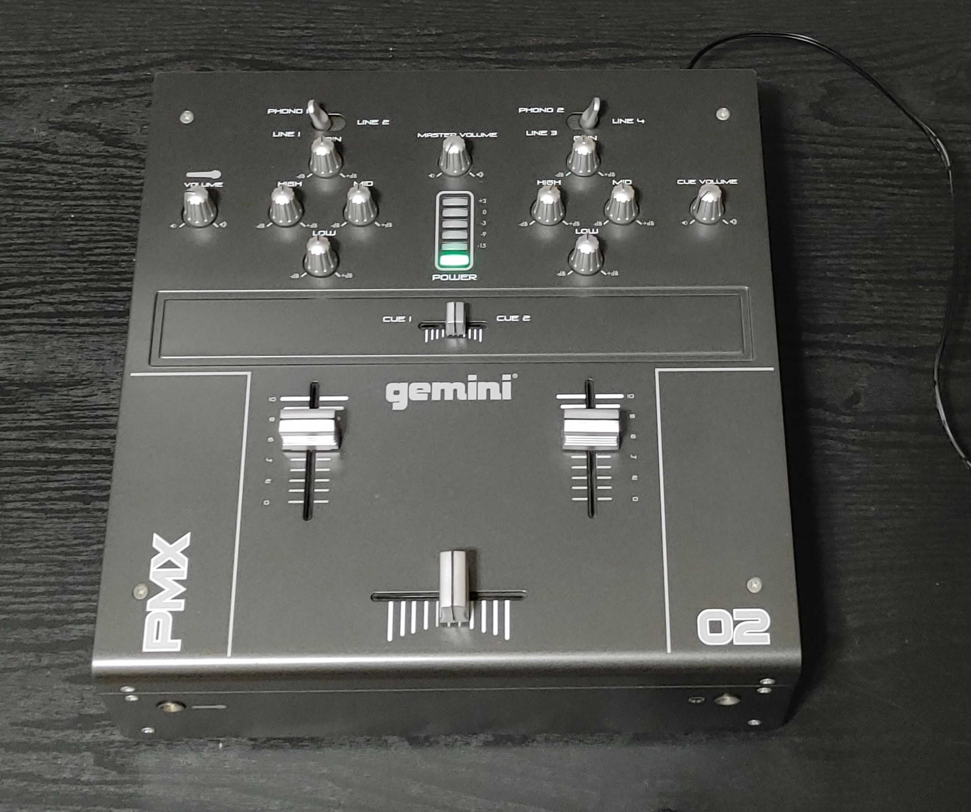 DJ мікшерний пульт Gemini PMX-02