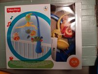 Nakręcana karuzela z kołysanką Fisher Price, dla niemowlat