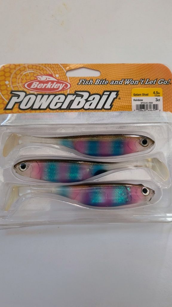 Przynęta Berkley Guma Powerbait Gotam Shad 4,5"  11cm - kpl 3 sztuki