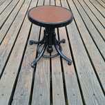 Taboret obrotowy Thonet do pianina, fortepianu początek XX wieku