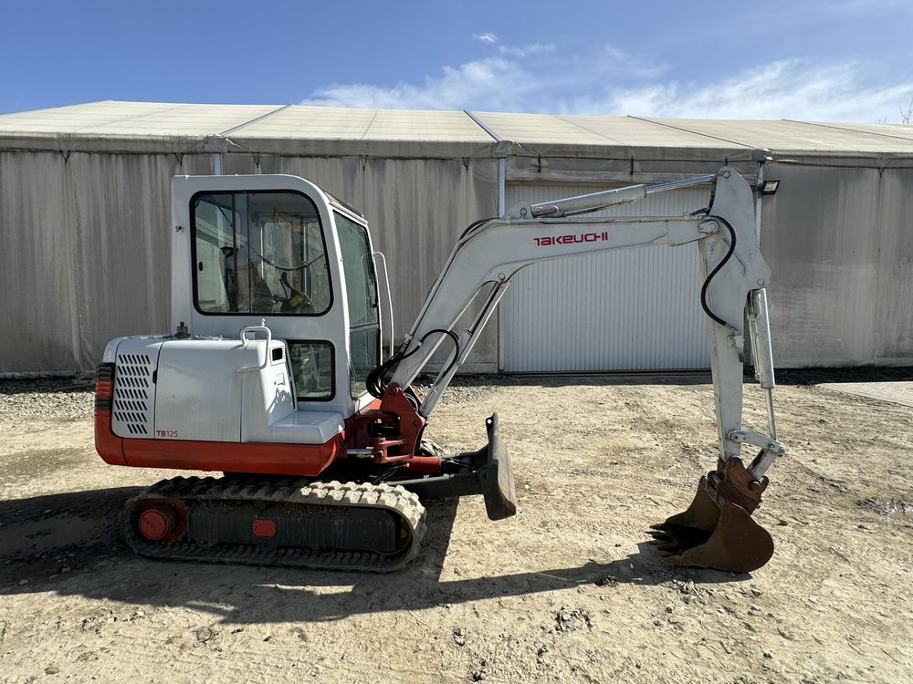 Minikoparka Takeuchi TB 125 . 2008r