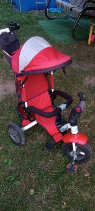 Rower trójkołowy dla dziecka rowerek pompowane koła