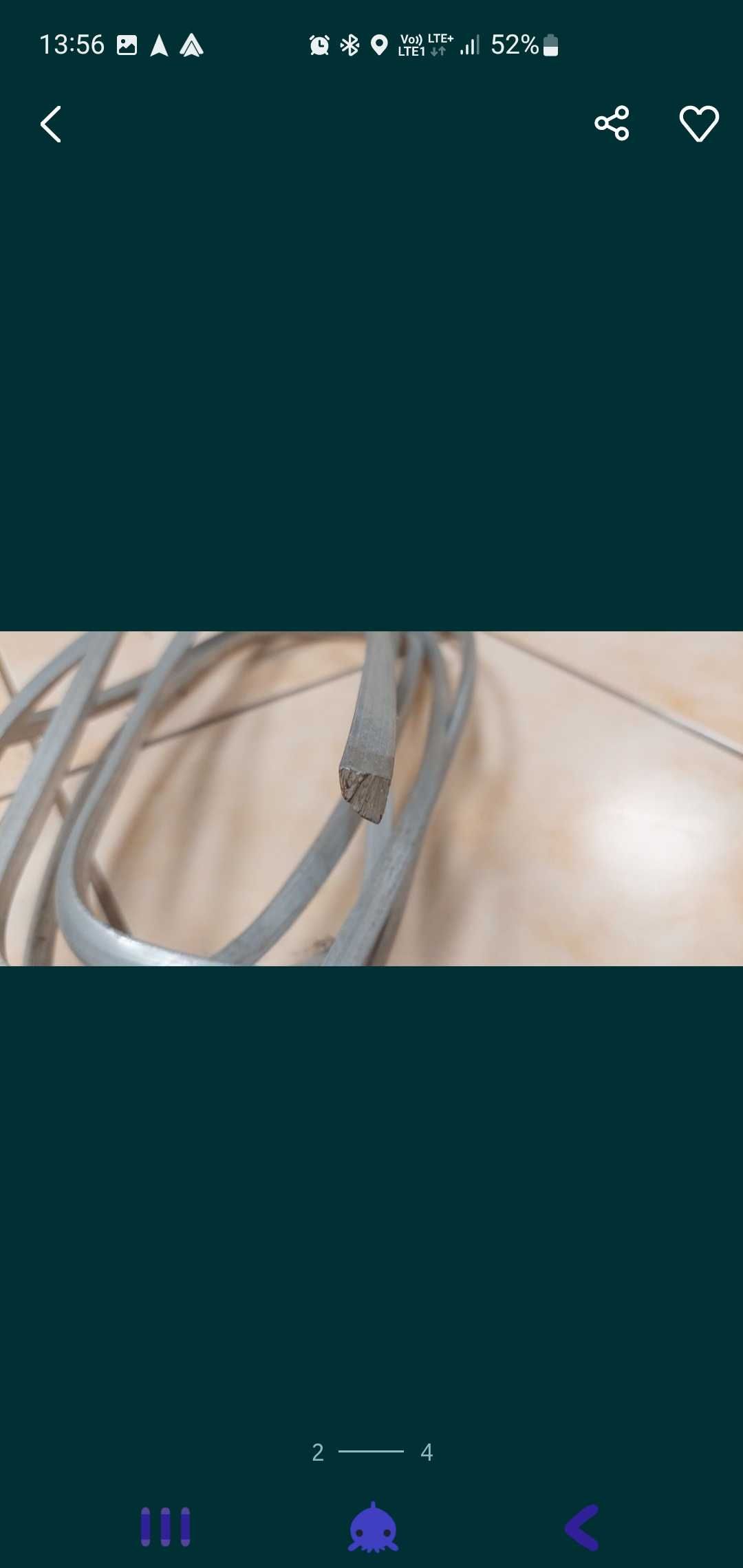 Pręt aluminiowy, aluminium, ćwierćwałek 4 m bieżące. Nowy!