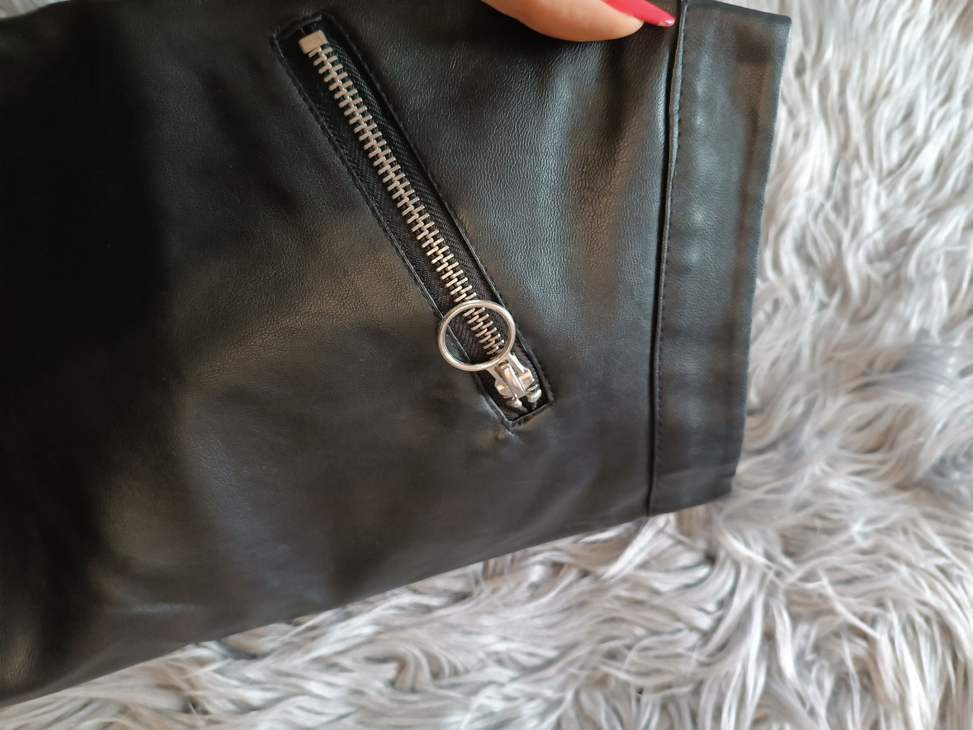 Damska spódnica eko skóra Primark XS