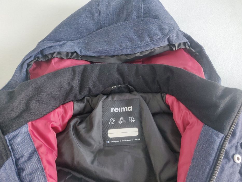 Kombinezon zimowy Reima 104 + czapka Reima 54 + termoaktywna bielizna