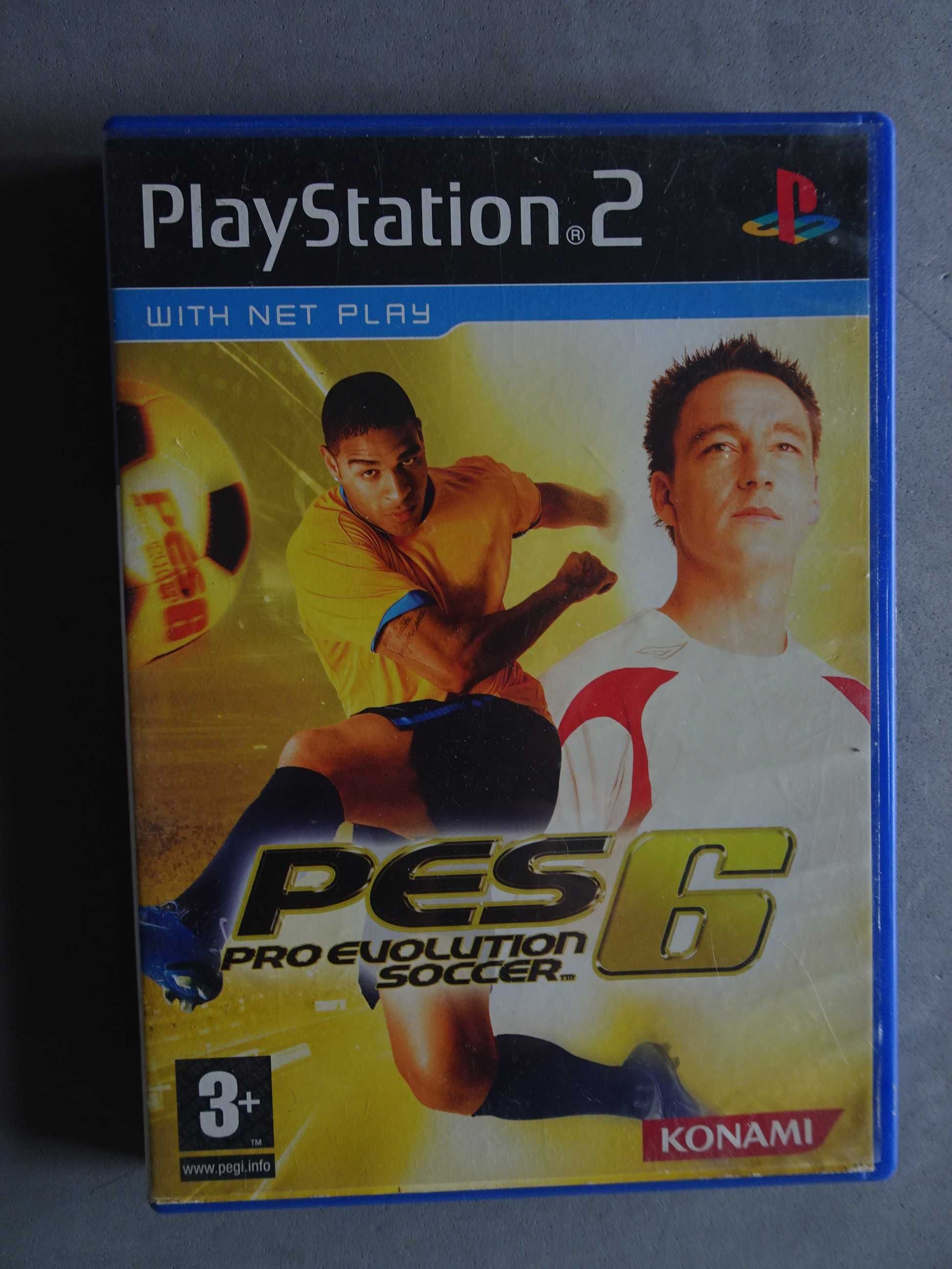 Jogo Playstation 2 PS2 - PES Pro Evolution Soccer 6