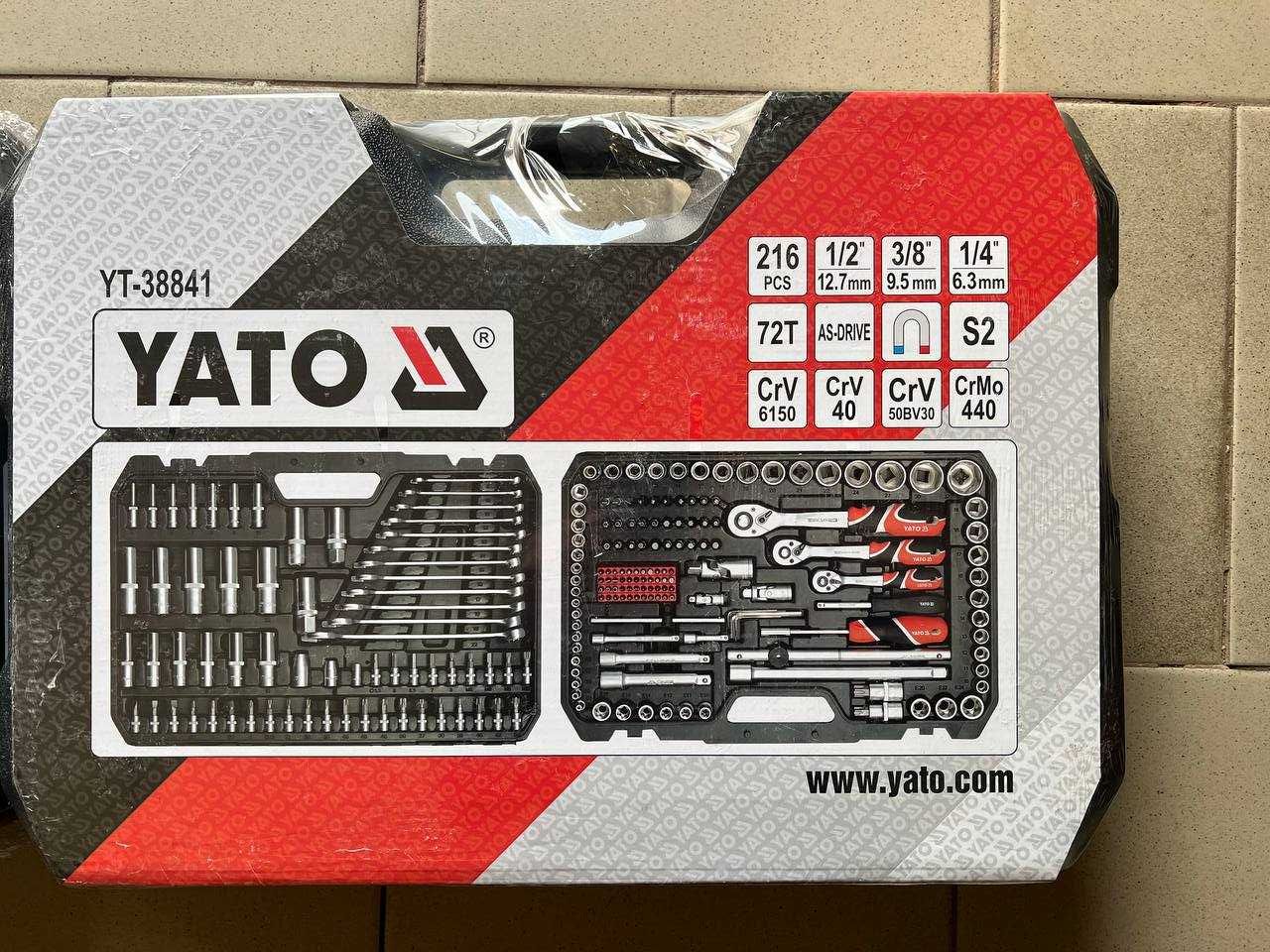 Професійний набір Yato 216. Набір інструментів Vorel 216