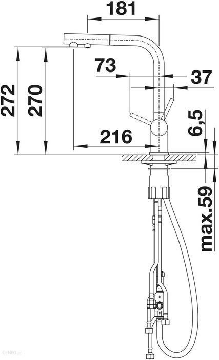 Blanco Fontas-S II Złoty (526694)