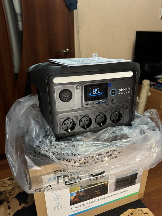 Зарядная станция Anker Solix C1000 Ecoflow Bluetti
