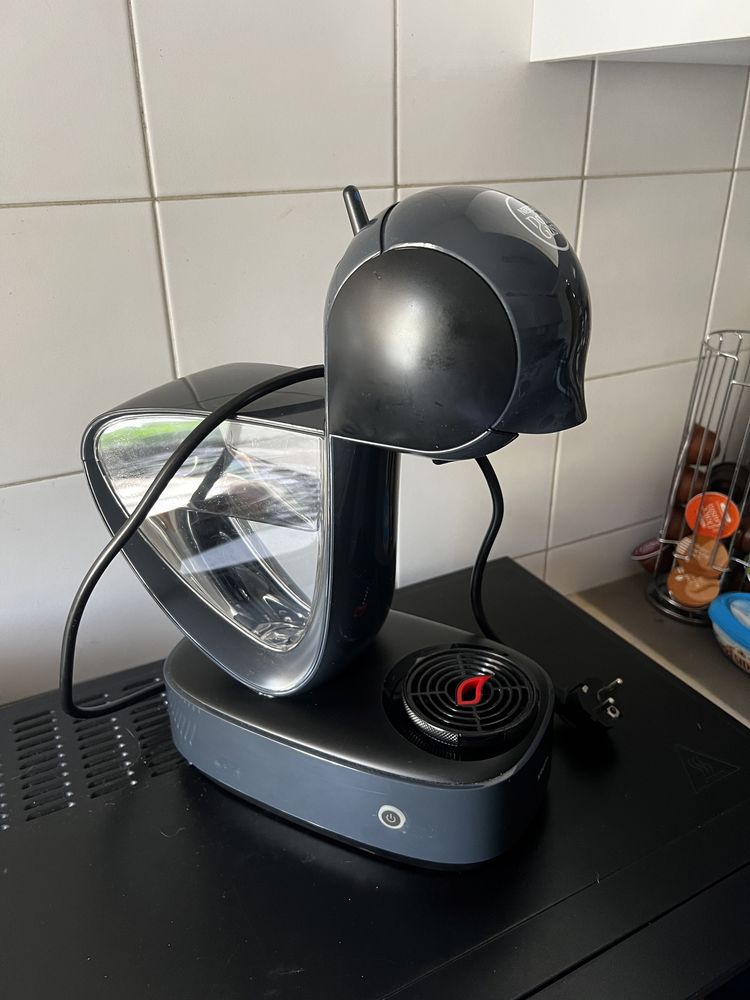 Máquina de café Dolce Gusto INFINISSIMA manual cor cinza cósmico