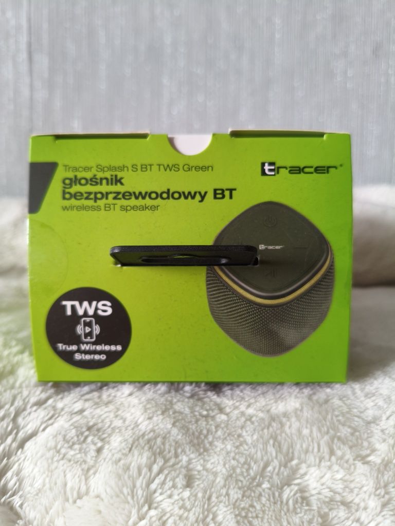 Głośnik Bluetooth •• Tracer Splash S Green •• Kraków •• Nowy