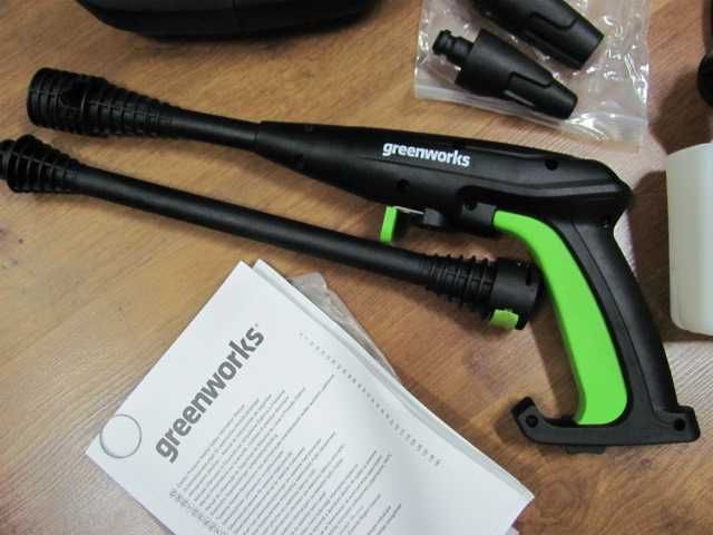 Мийка високого тиску GREENWORKS G30 1500W міні-мийка з Німеччини