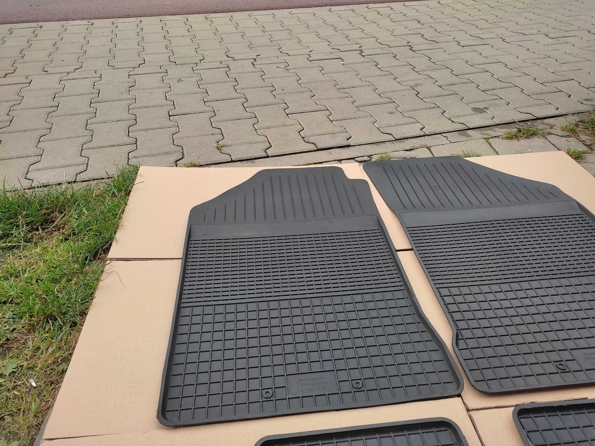 NOWE Dywaniki gumowe FORD FIESTA MK5 dopasowane korytka korytko