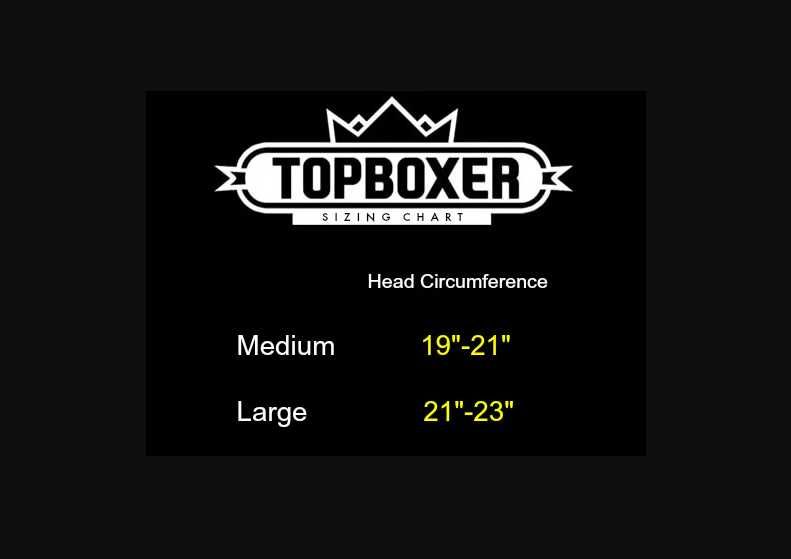 Шлем для бокса Top Boxer GLADIATOR Headgear. Размер L. Чёрный.