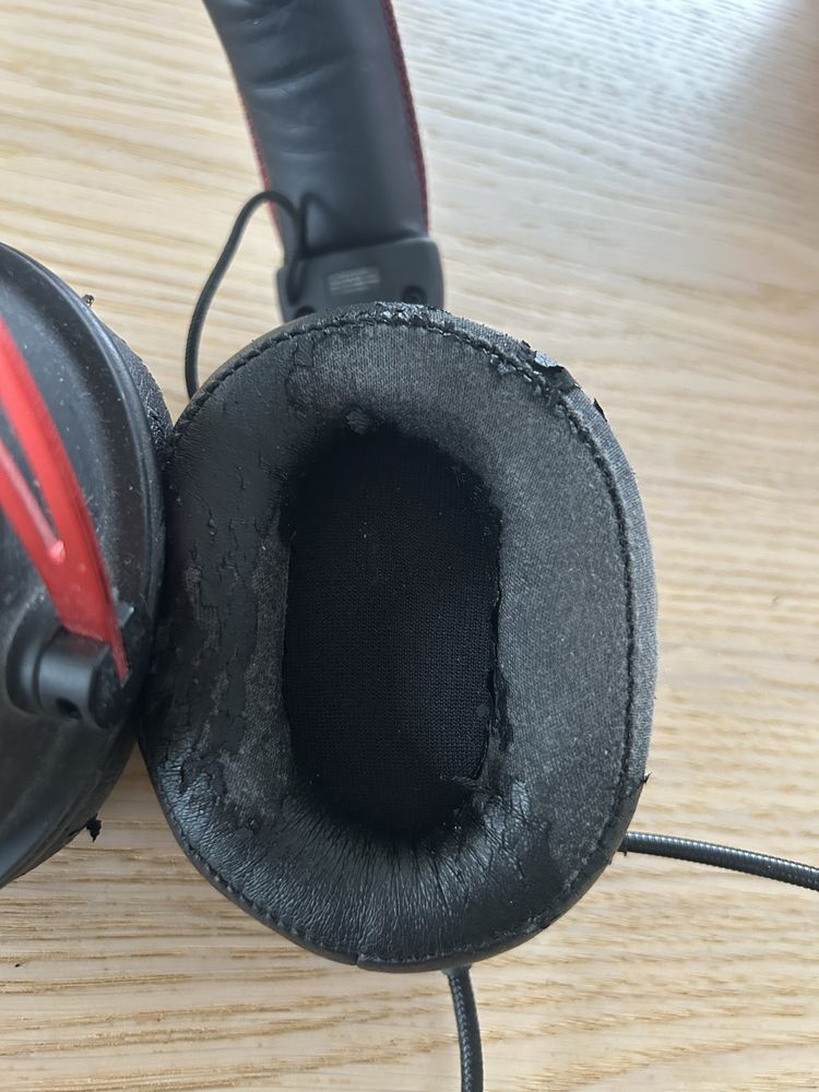 Słuchawki przewodowe z mikrofonem - Hyperx Cloud Alpha - zniszczone