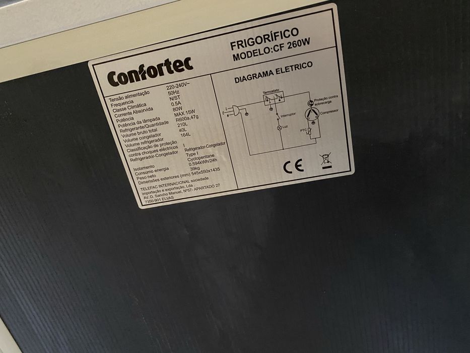 Frigorifico Confortec