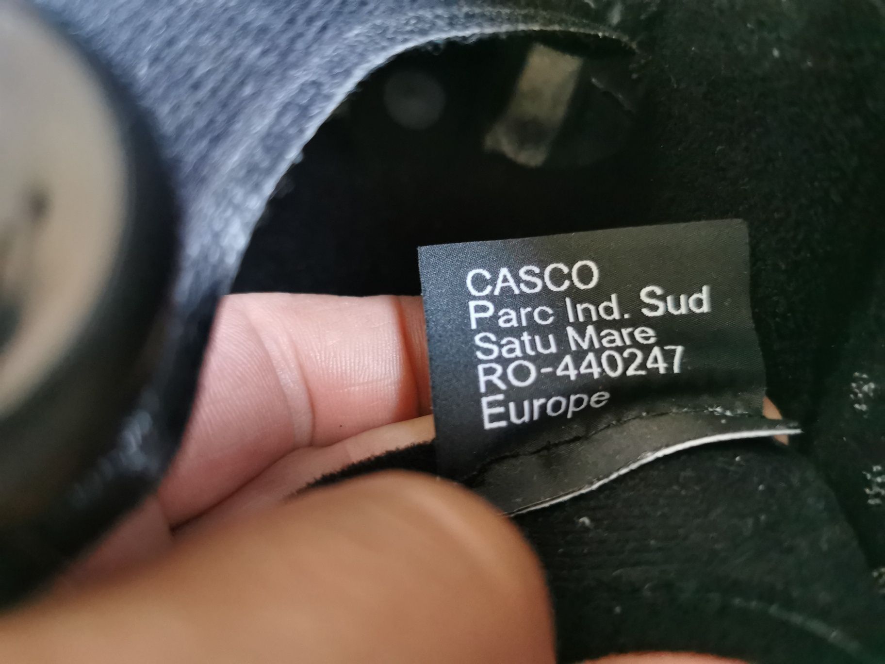 kask firmy CASOCO dla chłopca