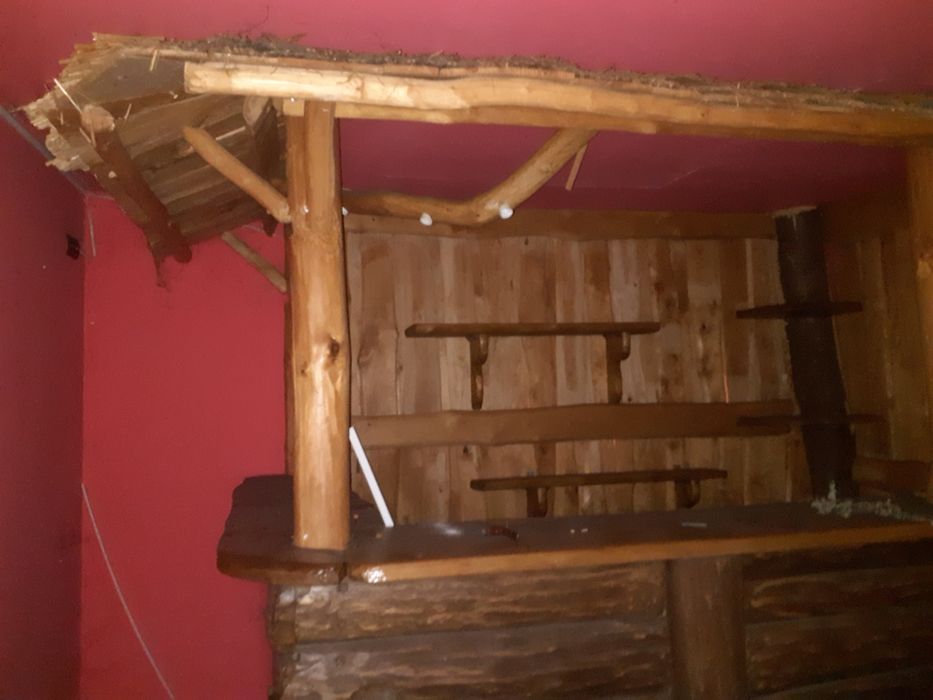 Barek z dębu ręcznie wykonany