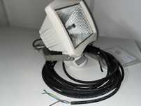 Foco exterior c/ sensor ajust.