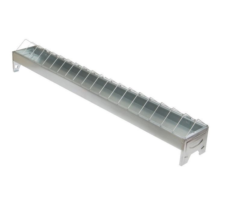 Zestaw Korytko Metalowe 100Cm I Poidło 10L Na Nóżkach