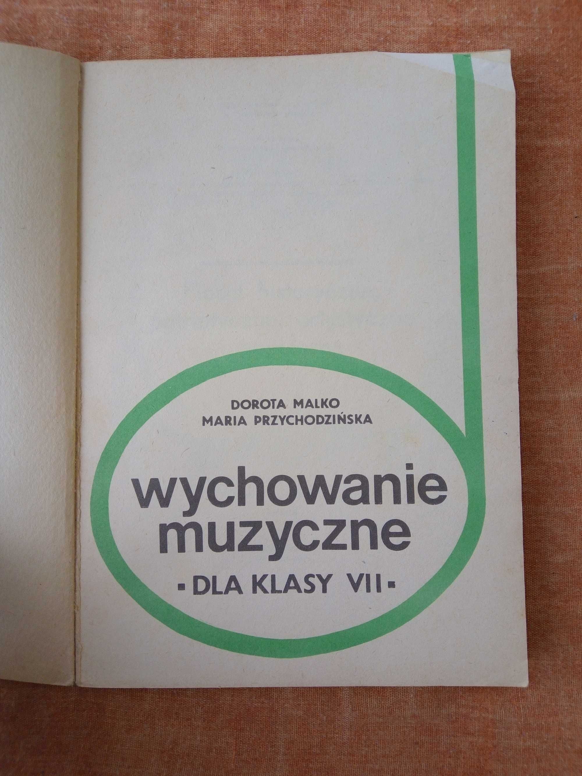 Wychowanie muzyczne 7 - Dorota Malko, Maria Przychodzińska (1977) WSiP
